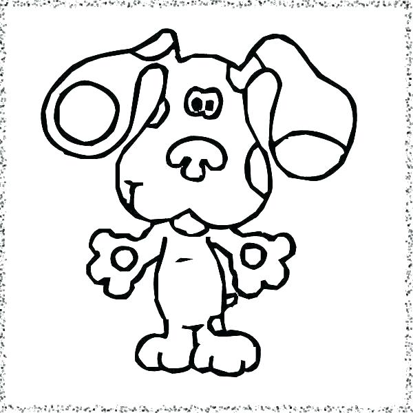 600x600 Blues Clues Coloring Pages Blues Clues Coloring Pages Blues Clues