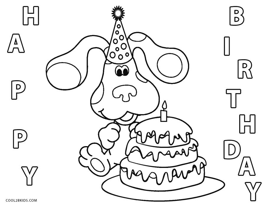 900x696 Free Printable Blues Clues Coloring Pages For Kids Cool2bkids