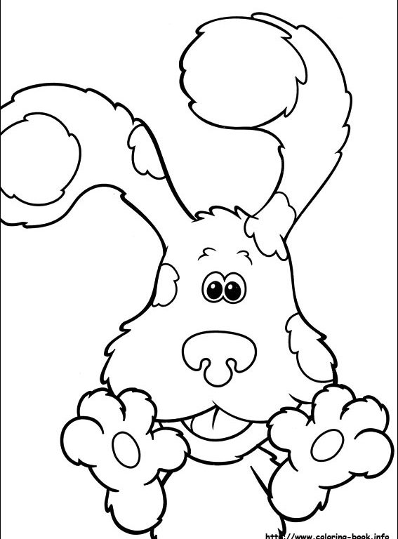 Blues Clues Coloring Pages To Print