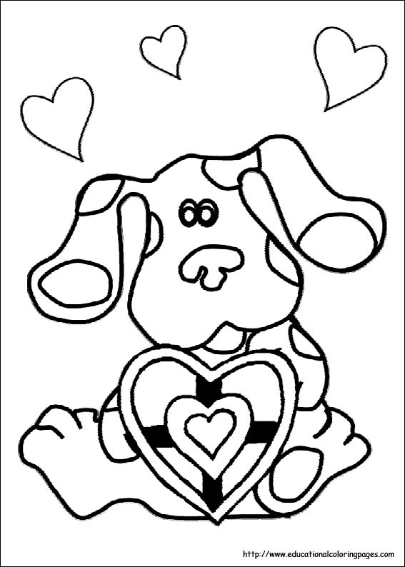 Blues Clues Printable Coloring Pages
