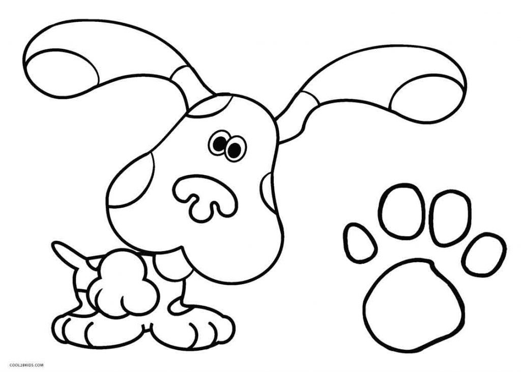 1024x732 Blues Clues Colouring Pages Lovely 21 Best Blue S Clues Coloring