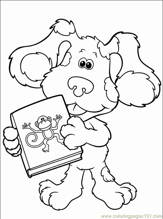 567x762 Licorice Coloring Page Gallery Blues Clues 026 4 Coloring Page