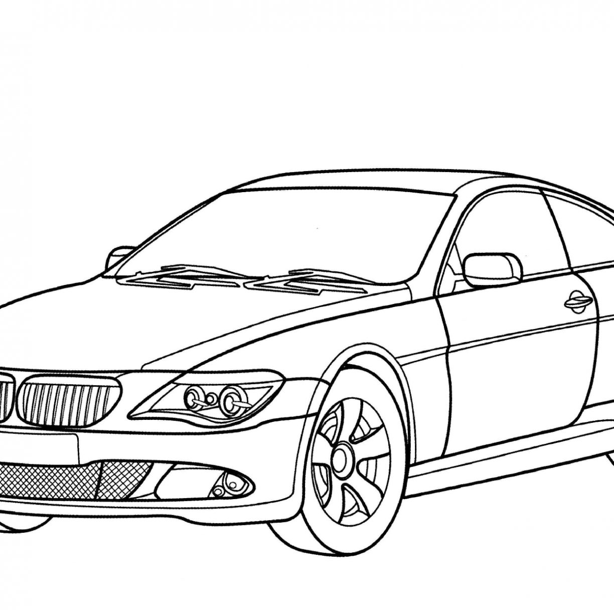 1224x1224 Bmw Coloring Pages Free To Print X6 Page And Other Series Adult