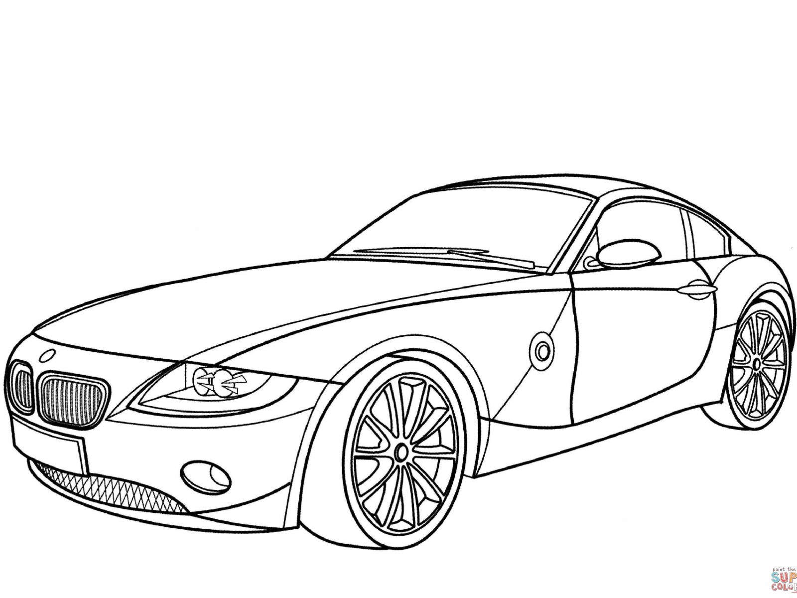 1600x1200 Bmw Series Coloring Page Free Printable Pages X6 And Other Adult