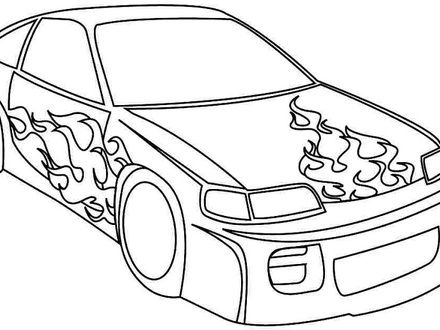 440x330 26 Printable Race Car Coloring Pages, Bmw Race Car Coloring Pages