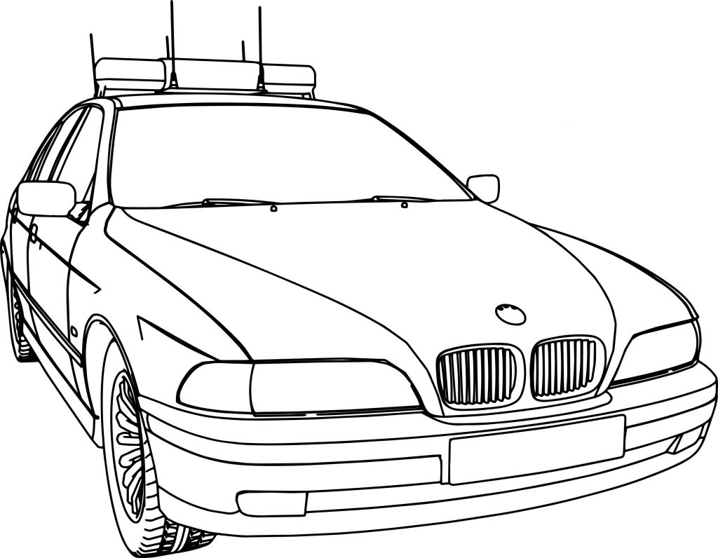 1024x796 Bmw 5 Police Dpg Car Coloring Page Wecoloringpage