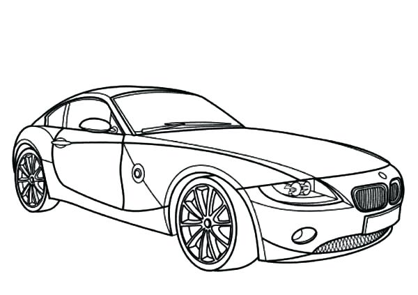 600x423 Bmw Coloring Pages Car The Awesome Racing Car Coloring Pages Bmw