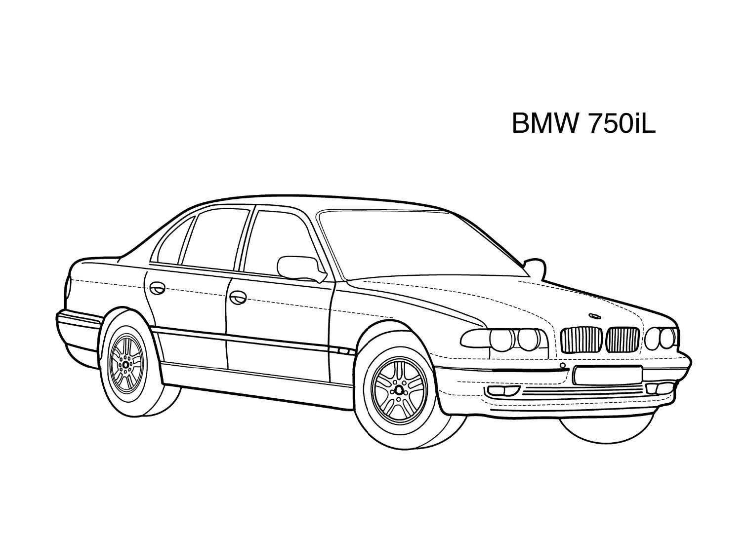 1514x1080 Bmw Coloring Pages