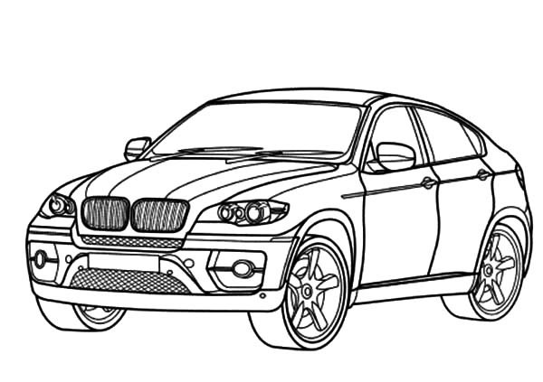 600x423 Bmw Car X6 Coloring Pages Best Place To Color