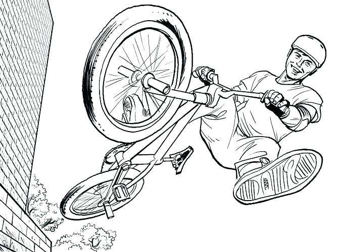 667x500 Coloring Pages To Print Colouring Pages Bike Sketch To Print