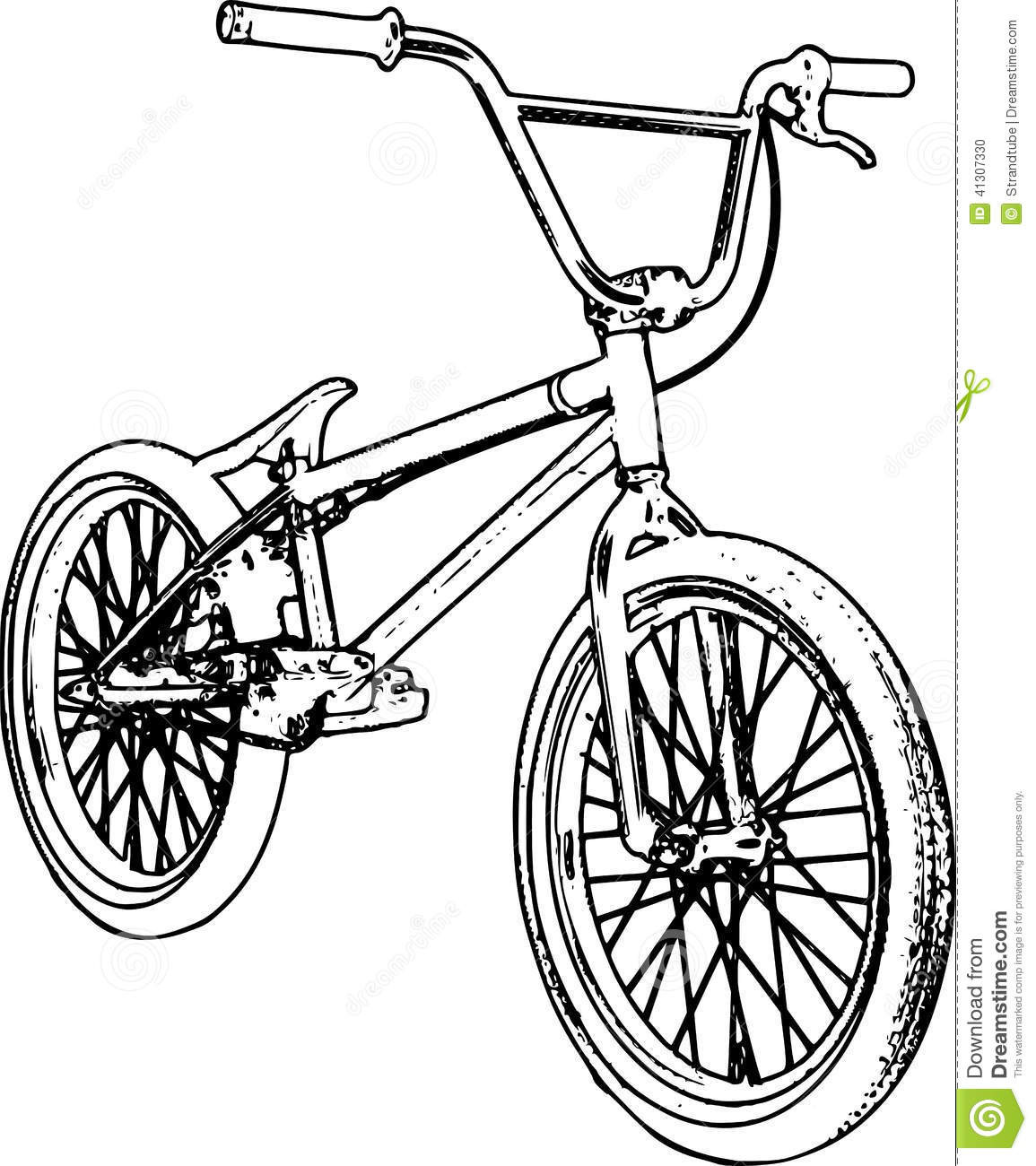 1155x1300 Bmx Coloring Page