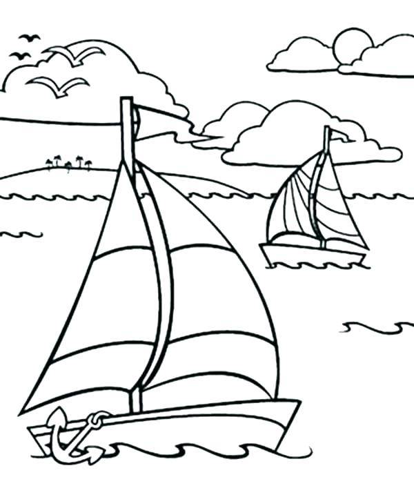 600x704 Police Boat Coloring Pages Kids Coloring Ship Coloring Page