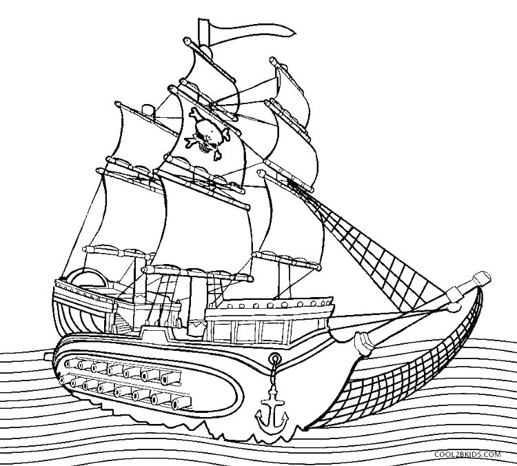 750x676 Pirate Boat Coloring Page Images Pirate Ship Coloring Page Ship