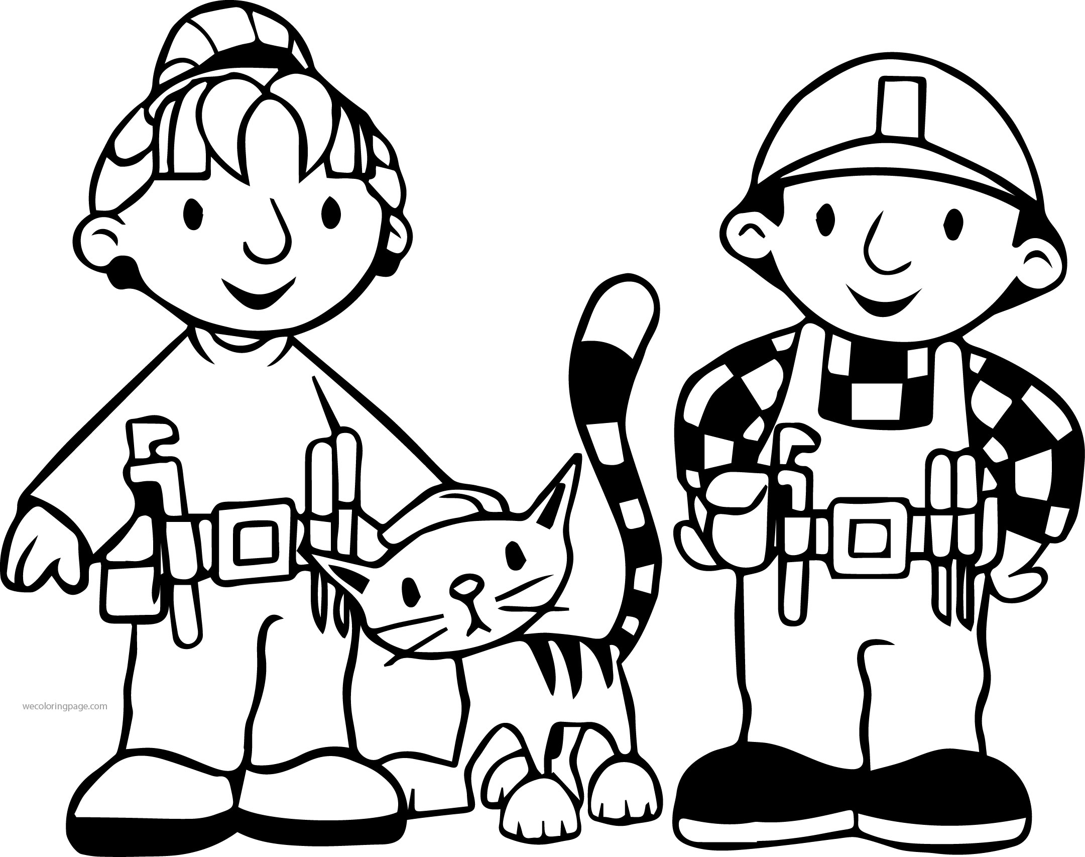 Bob The Builder Coloring Pages