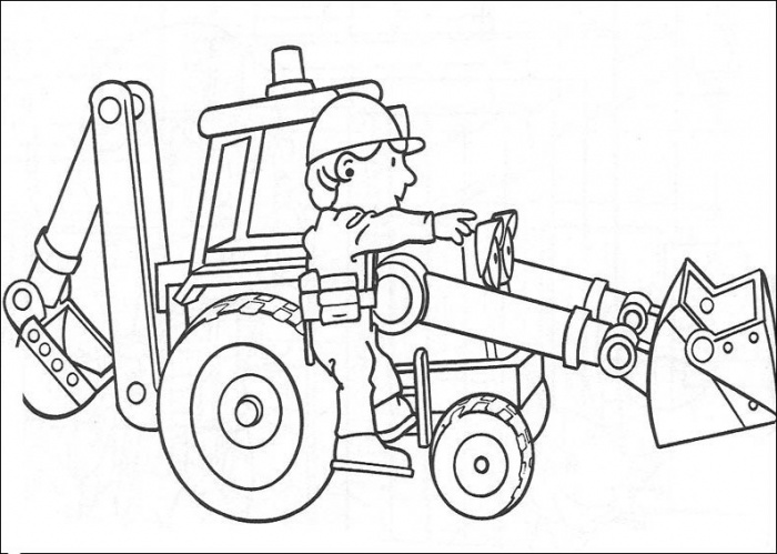 700x499 Bob The Builder Coloring Pages 14 Coloringpagehub