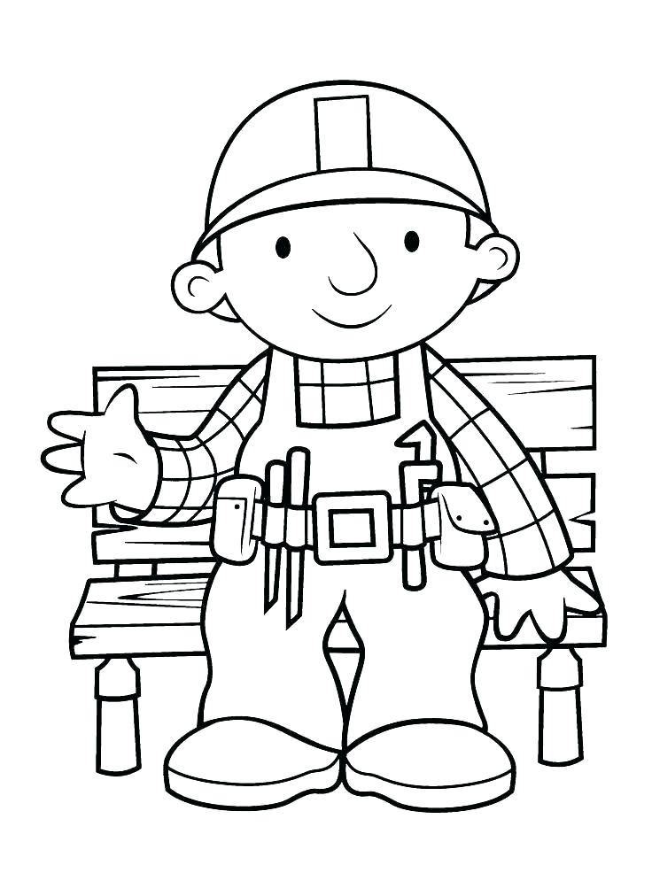 736x1012 Bob The Builder Scoop Coloring Pages Bob The Builder Coloring Page