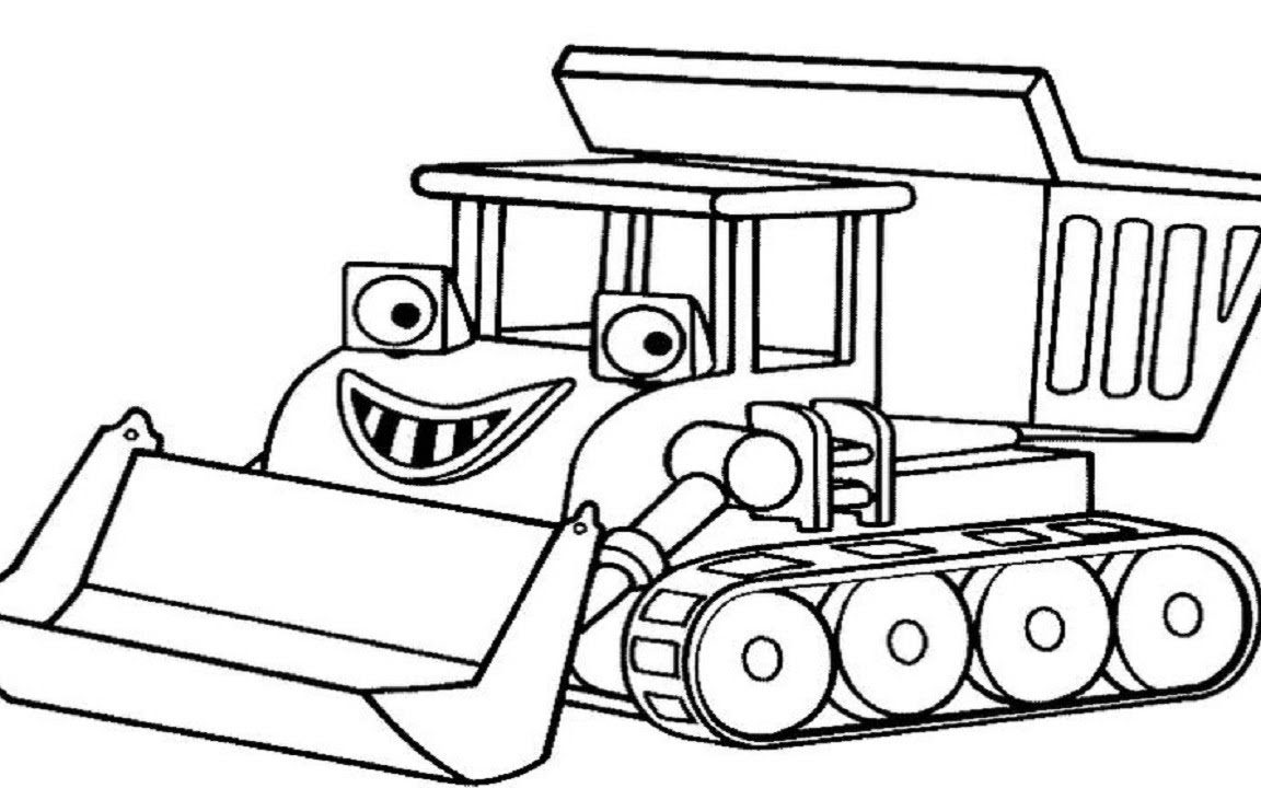 1152x720 Bob The Builder See Something Coloring Cartoon Pages For Kids