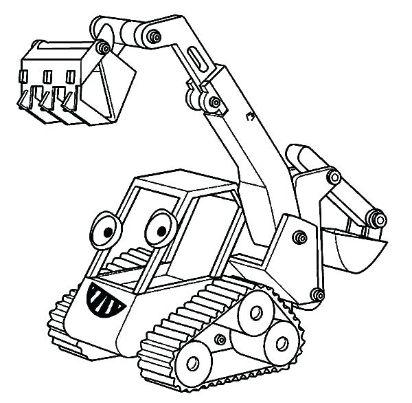 600x586 Bob The Builder Coloring Book Bob The Builder Coloring Pages
