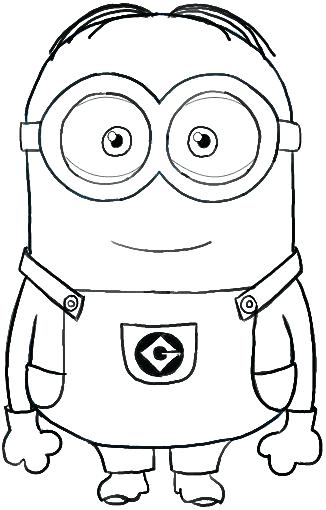 326x510 Minion Coloring Pages