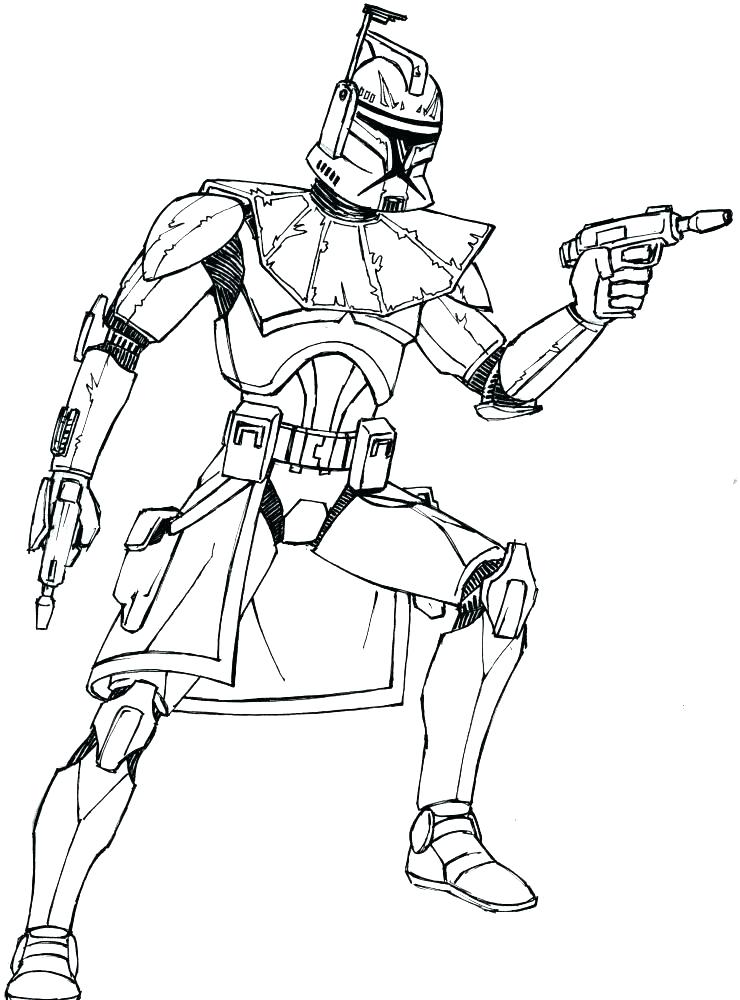 Boba Fett Coloring Pages Printable