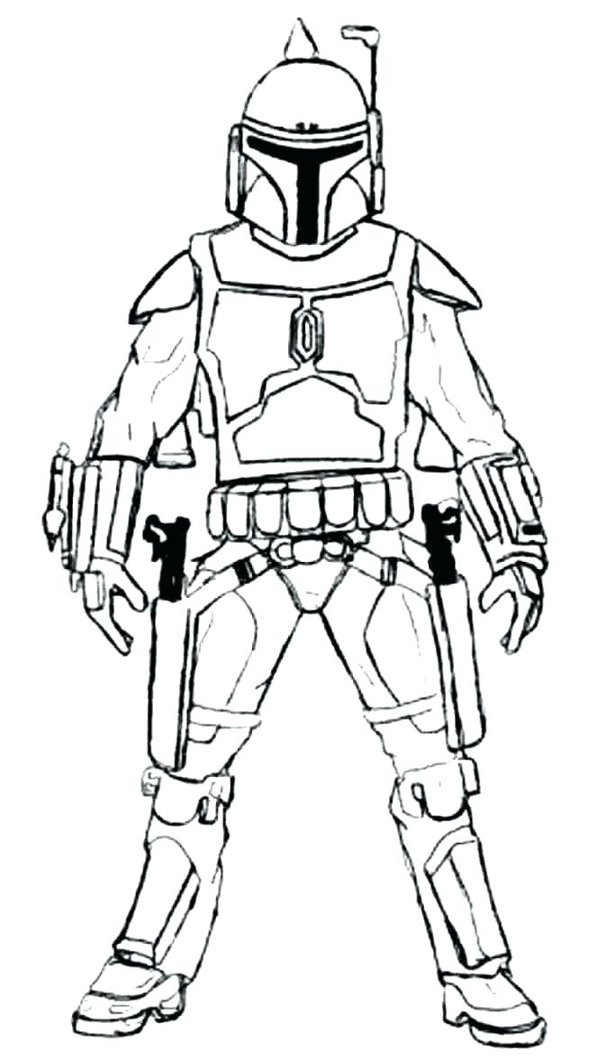 664x1176 Jango Fett Coloring Page Star Wars Coloring Pages Printable Adult