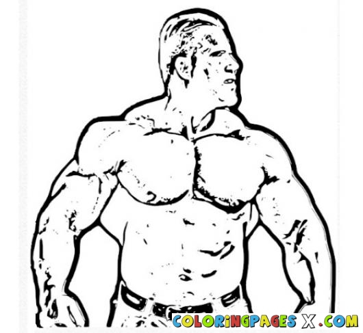 530x487 Jay Cutler Coloring Page Coloring Pages Jay Cutler Bodybuilder