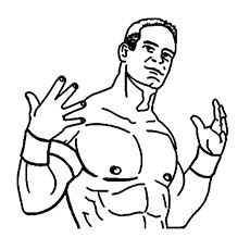 230x230 Top 15 Free Printable John Cena Coloring Pages Online