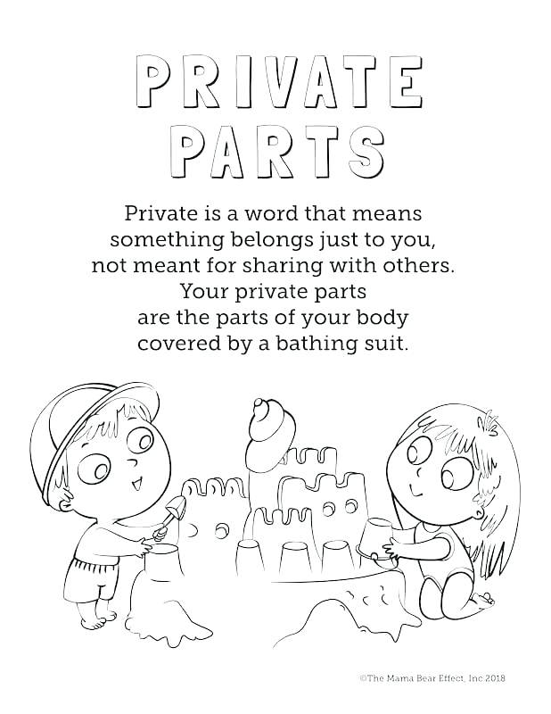 618x800 Body Parts Coloring Pages For Preschool Coloring Pages For Adults