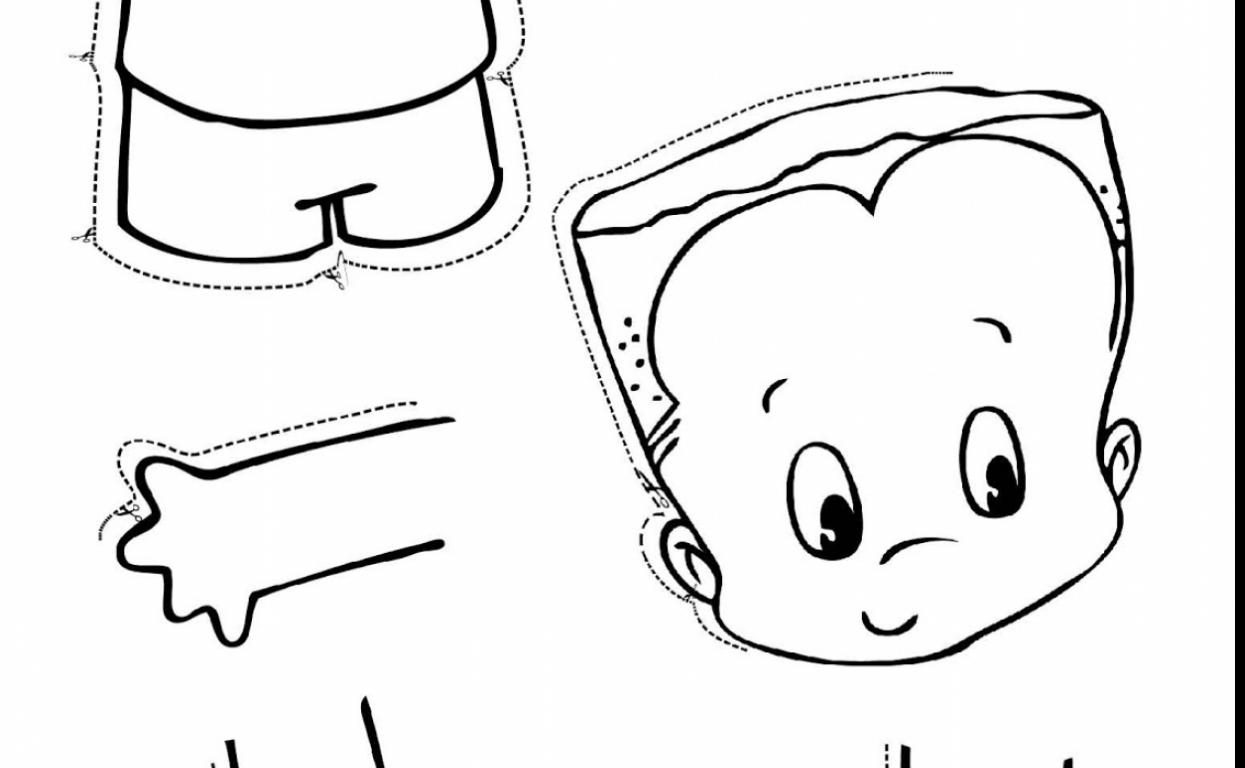 1245x768 Impressive My Body Parts Coloring Pages With Baby Face Kids