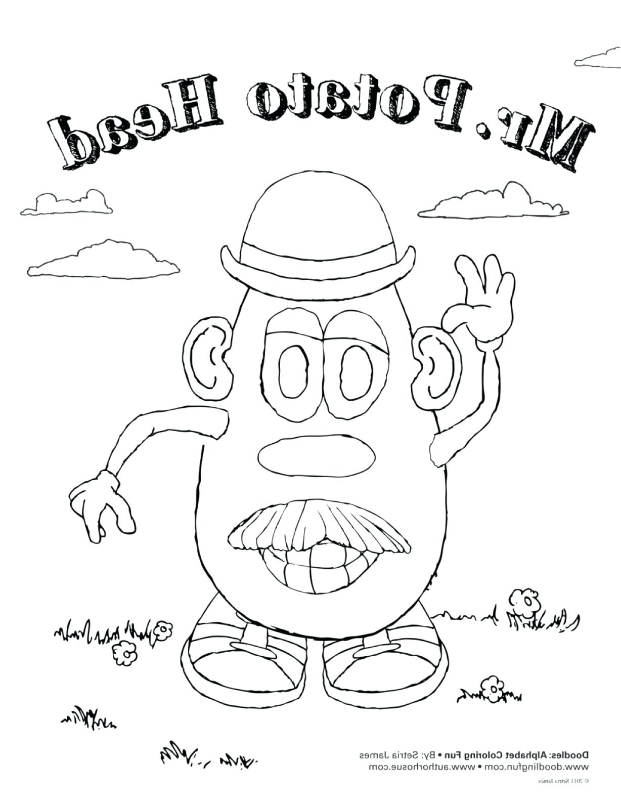 1228x1591 Terrific Butterfly Coloring Pages With Bug And Cartoon Potato