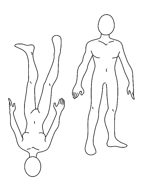 600x776 Body Coloring Pages Human Body Coloring Pages Human Body Template