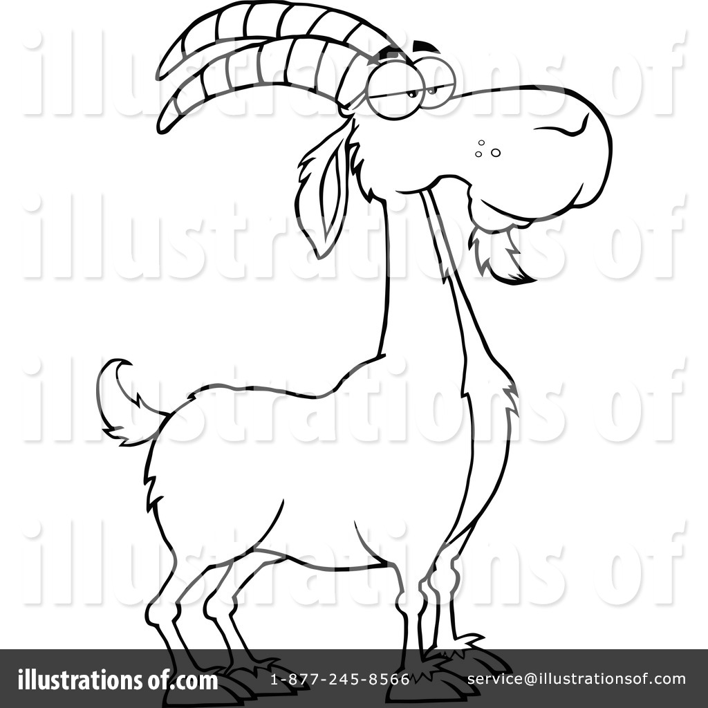 1024x1024 Boer Goat Clipart