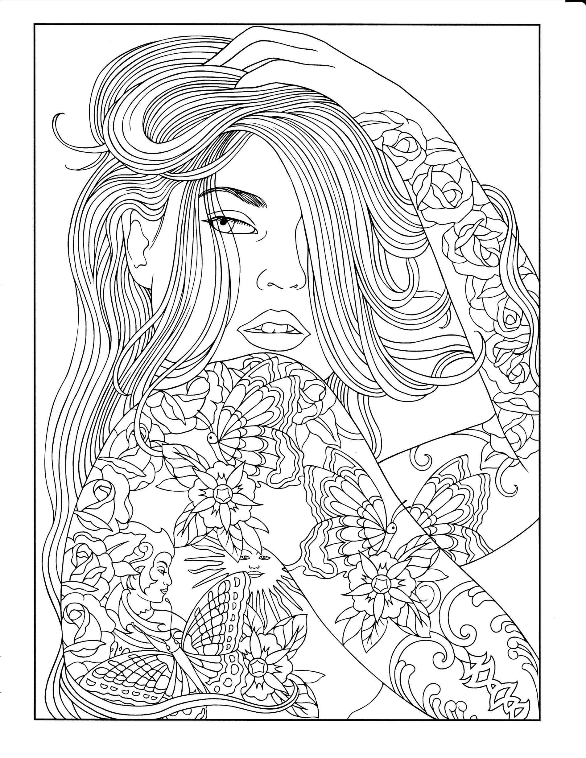 1900x2458 Bohemian Coloring Pages Color Bros