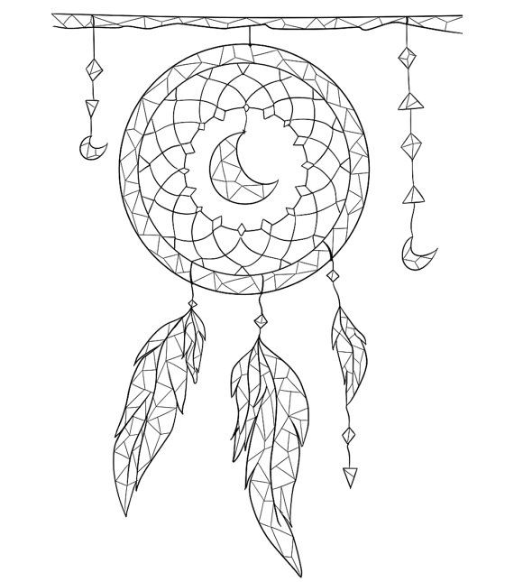 570x645 Adult Coloring Page Boho Coloring Page By Justprintandcolor