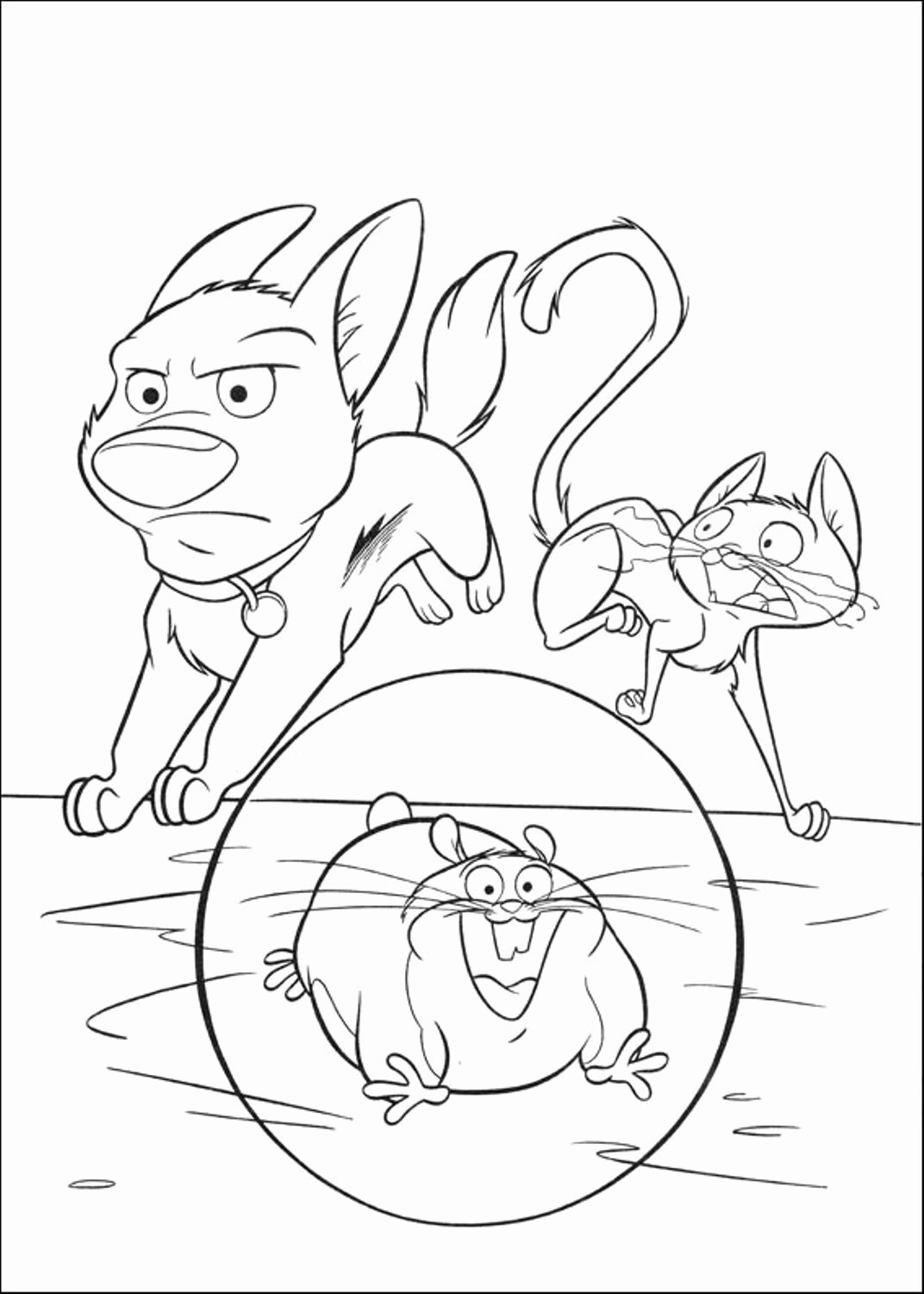 1072x1501 Bolt Coloring Pages Pics Bolt Mittens And Rhino Free Printable