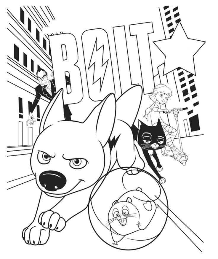 736x873 Bolt Colouring Pages 25 Best Disney Bolt Coloring Pages Images