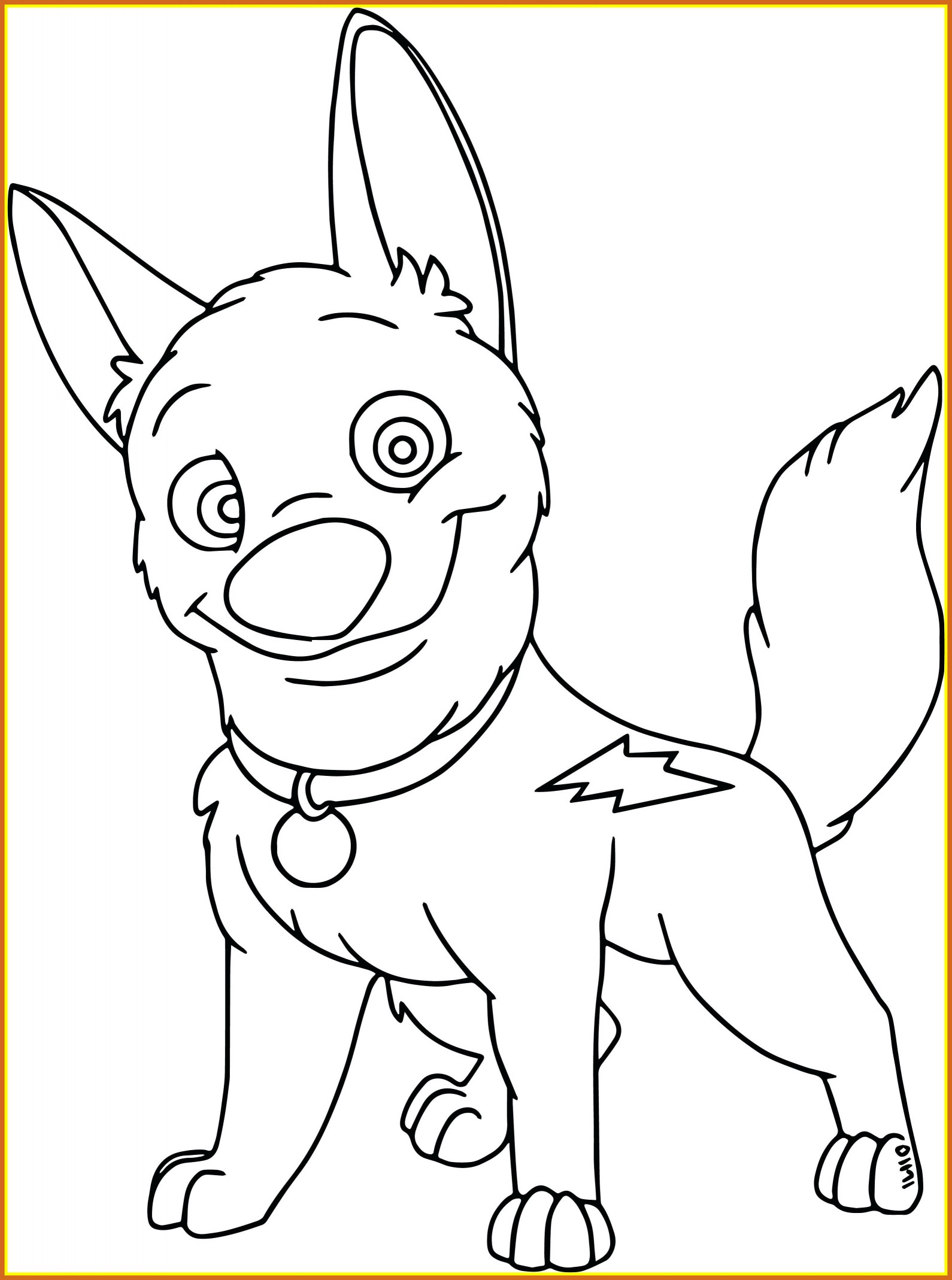 1590x2138 Appealing Fresh Disney Bolt Coloring Pages Collection Printable