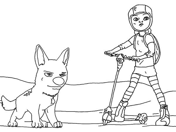 600x450 Penny And Bolt In Action Coloring Pages Batch Coloring