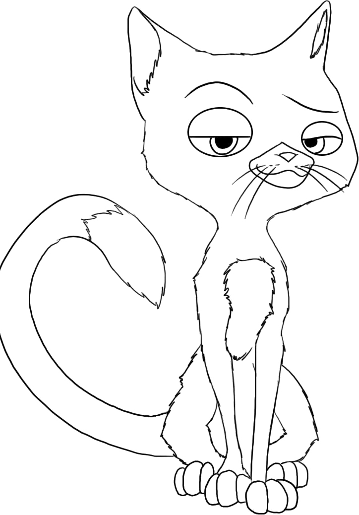 724x1038 Bolt Coloring Pages Bolt Coloring Page Funycoloring