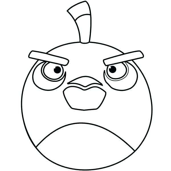 600x600 Angry Birds Coloring Page Angry Bird Coloring Pages Angry Bird