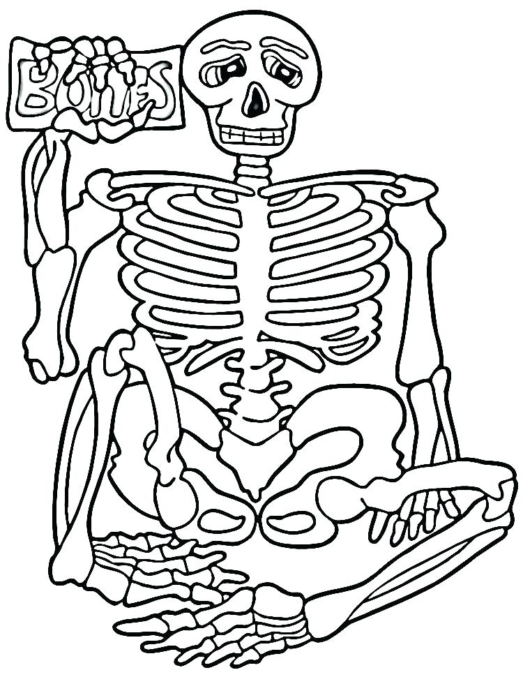 750x970 Fossils Coloring Pages Skeletons Coloring Pages Skeleton Coloring