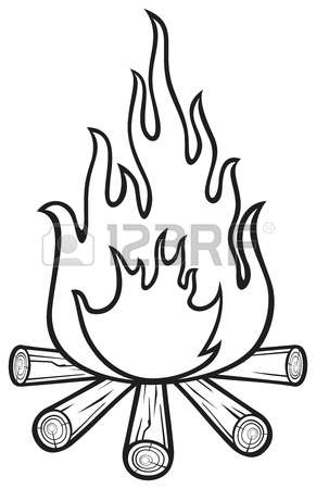 291x450 Bonfire Clipart B Omer 3088693