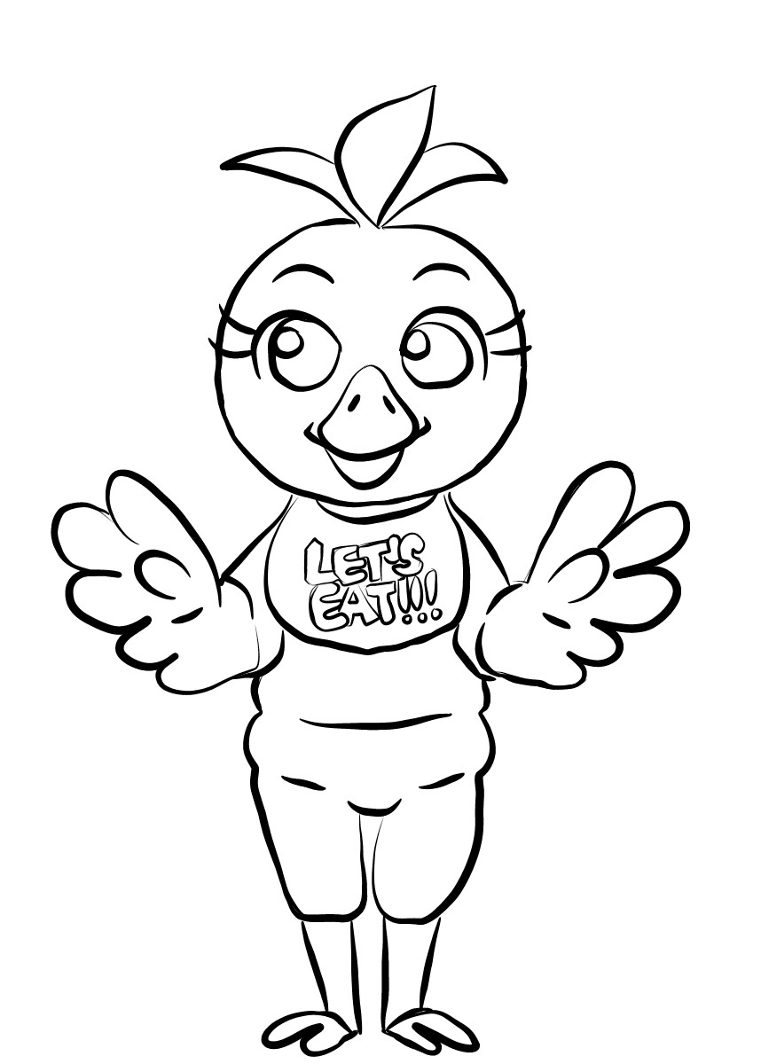 858x1200 Bonnie Fnaf Coloring Page 19 Five Nights At Freddy S Pages