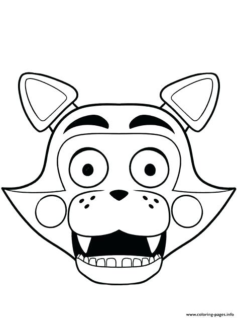 474x632 Fnaf Coloring