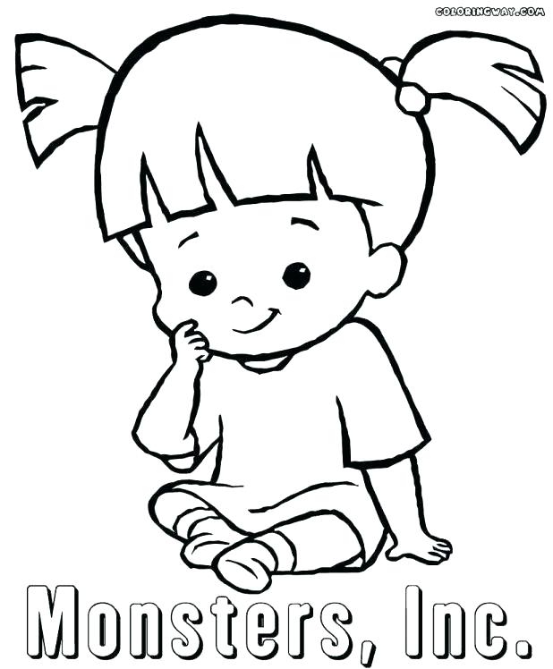 618x748 Coloring Pages Monsters Inc Beanie Boo Coloring Pages Full Size