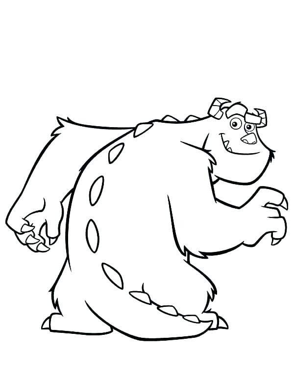 600x776 Monsters Inc Coloring Boo Monsters Inc Coloring Pages Monster Inc