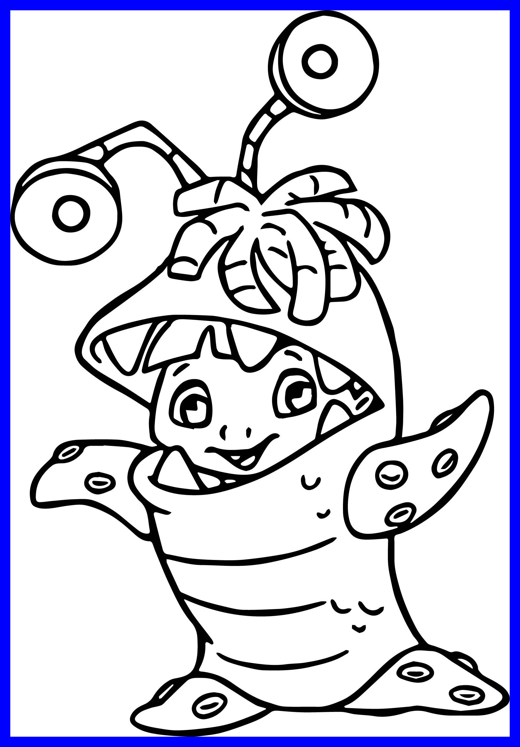 1780x2556 Stunning Character Little Boo Monster Inc Coloring Pages Picture