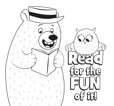 400x370 Fair Coloring Pages Coloring Page Spring Book Fair Elementary Free