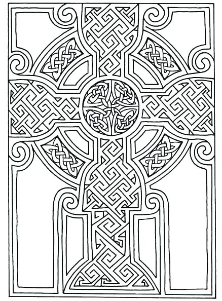 438x594 Book Of Kells Coloring Pages Color Your Own Book Of Coloring Book