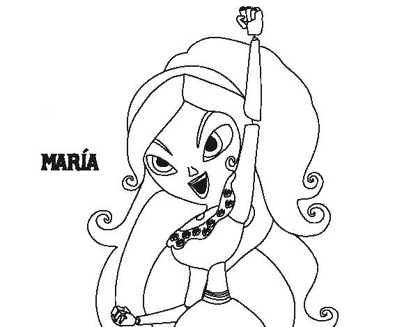 600x470 The Book Of Life Coloring Pages 4 Coloring Pages For Kids
